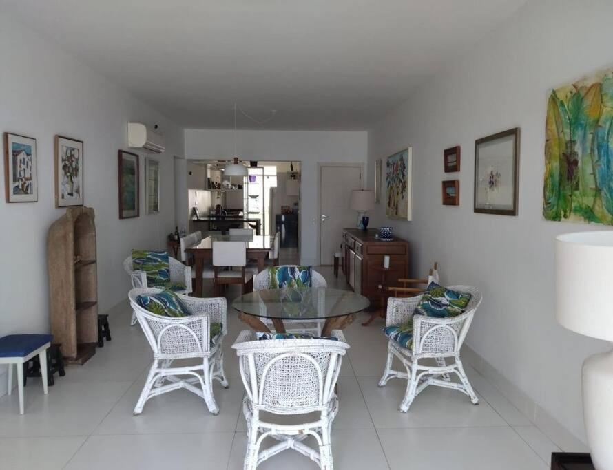 Apto De 3 Dorm De Frente Ao Mar Guaruja Bagian luar foto