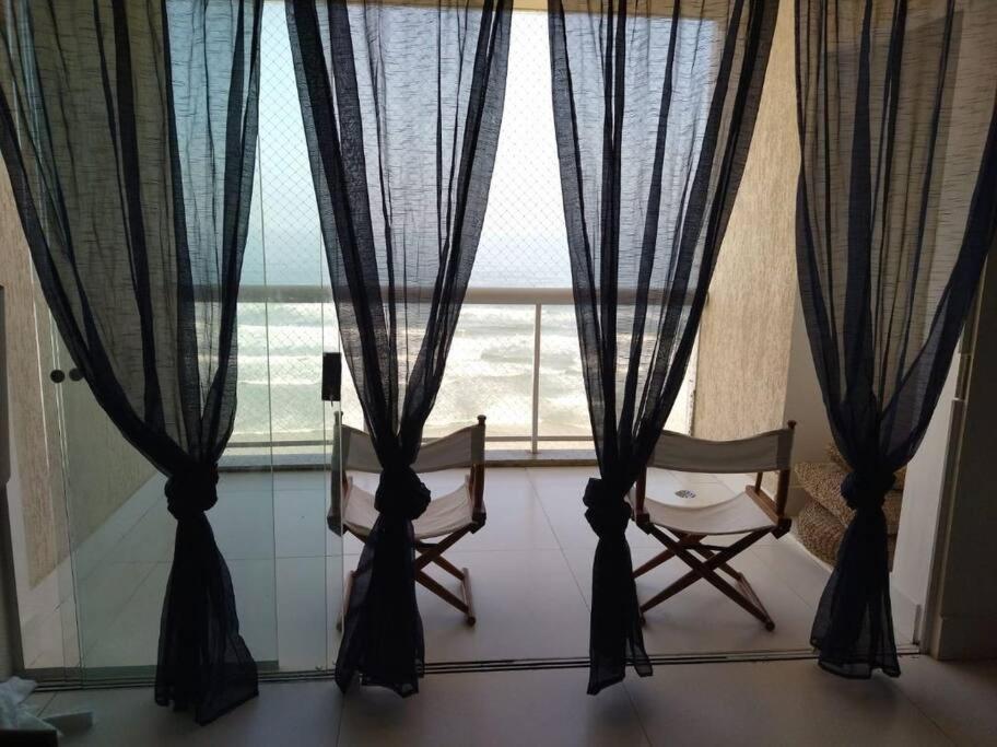 Apto De 3 Dorm De Frente Ao Mar Guaruja Bagian luar foto